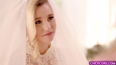 magnificent young bride Carolina Sweets has lesbian bang-out with her grandmother Julia Ann!