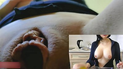 THE hottest honeypot IN THE WORLD! Stepmom: "You Like To gobble My clean-shaved convulses Pussy, And I Like To munch Sushi. Let's Give Each Other Pleasure" / POV / Homemade/ puffy cunny