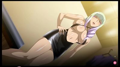 FUTA Fix [ futanari manga porn Game PornPlay ] Ep.3 giant facial jizz flow in the night club shower